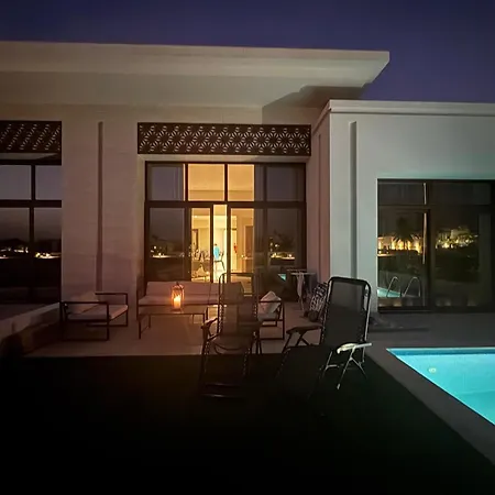 Luxury Villa With Private Pool And Lagoon View Salalah Exterior photo